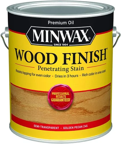 Vista 72 de Minwax 700494444 Acabado de madera, Miel, 1 cuarto de galón