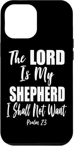 Vista 26 de The Lord is My Shepherd - Funda con versículo bíblico cristiano para iPhone 17