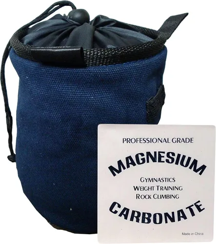 Vista 4 de Z ATHLETIC Combo de tiza y bolsa para gimnasia, escalada y levantamiento de pesas (bloque de 2 onzas, varios colores)