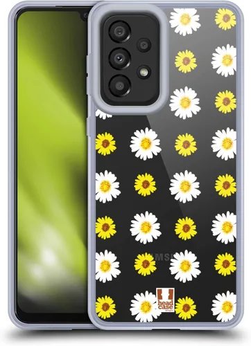 Vista 10 de Head Case Designs Colourful Daisies Flower Power Gel Case [Military Grade Protection] Compatible with Galaxy A33 5G (2022)