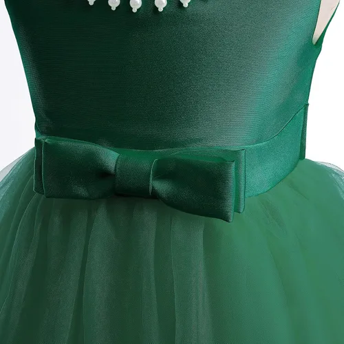 Vista 3 de NSSMWTTC 3M-9T Baby Pageant Dress Toddler Girls Tutu Gown Flower Wedding Dresses