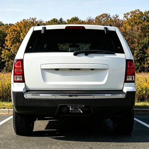 Vista 9 de Enganche de remolque clase 3 receptor de 2 pulgadas compatible con Jeep Grand Cherokee 05-10, color negro