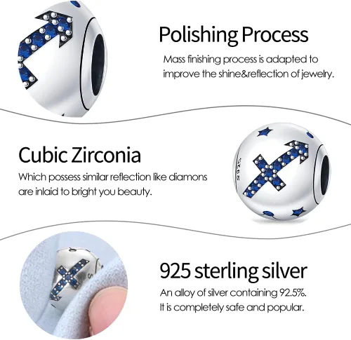 Vista 32 de Pandach 12 dijes de cumpleaños con signo del zodiaco de plata de ley 925 con piedra natal para mujer, pulsera, collar, pulsera, regalo para mujeres