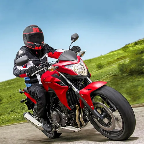 Vista 8 de Cierto Guantes de motocicleta para hombres y mujeres, guantes de conducción para pantalla táctil con protector de nudillos duro, palma