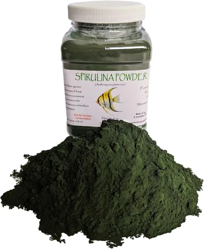Vista 3 de Espirulina en polvo, 8 oz