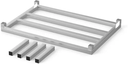 Vista 3 de Bastidor de aluminio de 36 x 24 pulgadas 12 pulgadas fuera del piso Capacidad de 1200 libras