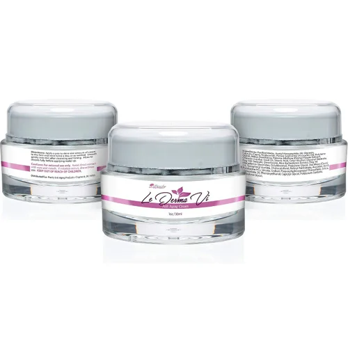 Vista 4 de Le Derma Vi - Crema antienvejecimiento - Restaura tu belleza juvenil y mantén tu piel joven con nuestra mejor crema antienvejecimiento - Previene
