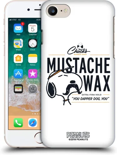 Vista 49 de Head Case Designs Carcasa rígida con licencia oficial de Peanuts Charlie Brown Chuck Barber Shop compatible con Apple iPhone 7/8/SE 2020 y 2022