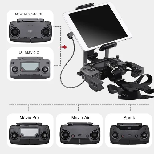 Vista 7 de Cable de control remoto micro a USB C de 1 pie+0.5 pies (paquete de 2) para iPhone 17/16/16e/15 Pro Max, DJI Mavic Mini SE, Mavic 2 Pro/Zoom/Air