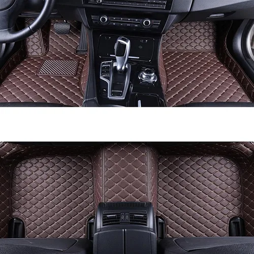Vista 12 de Alfombrillas de coche para chevrolets Aveo MK2 Sonics 2011-2017, accesorios de automóvil, protector impermeable de cuero (color : LHD 3 piezas beige)