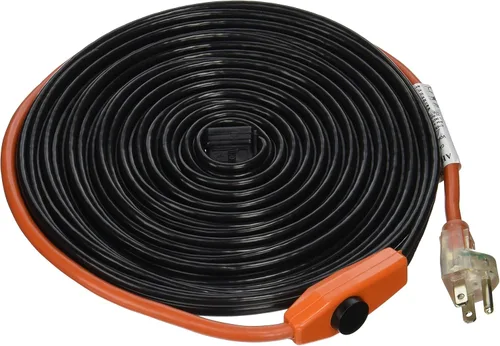 Vista 6 de Frost King HC3A - Kit de cables calefactores automáticos, cables de calefacción eléctricos, 3 pies, color negro