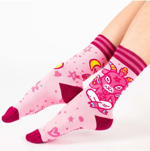 Vista 4 de FootClothes Calcetines novedosos para adultos, unisex, talla 6-13
