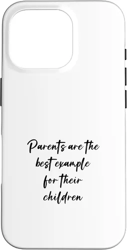 Vista 20 de Parents are the best example for their children Case for iPhone XR