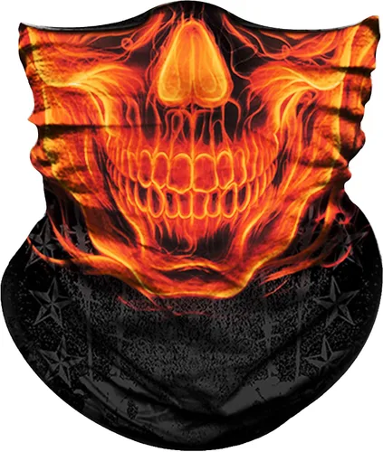 Vista 38 de Obacle Bandana máscara facial cuello polaina tubo máscara hombres mujeres para protección solar contra el polvo