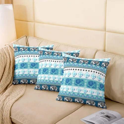 Vista 62 de Guitar Print Double Sides Print Pillow Covers 16"x16",Music Themed Bass Instruments Pillowcase Soft Square Cushion Cases,Rustic Music Score Note