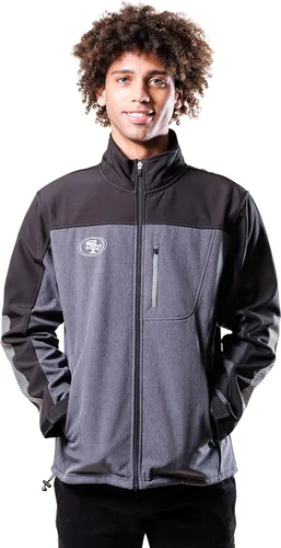 Vista 8 de Ultra Game Chaqueta de satén oficial de la NFL Supreme Heritage para hombre