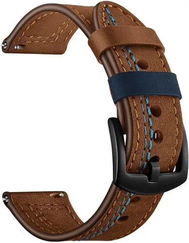 Vista 5 de Correas de cuero reloj inteligente para correas universales de cuero a juego