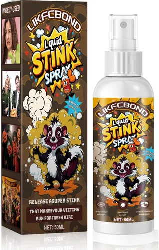 Vista 8 de Aerosol para bromas extrafuerte (olor funky, 1.0 fl oz)