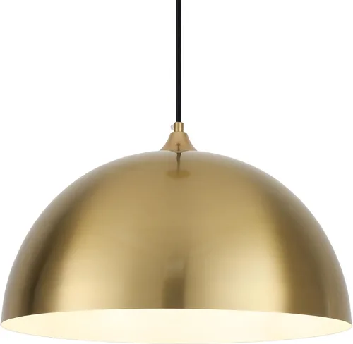 Vista 11 de Luces colgantes negras de 15.7 pulgadas para isla de cocina, lámpara colgante industrial grande dorada para interiores, para comedor, dormitorio