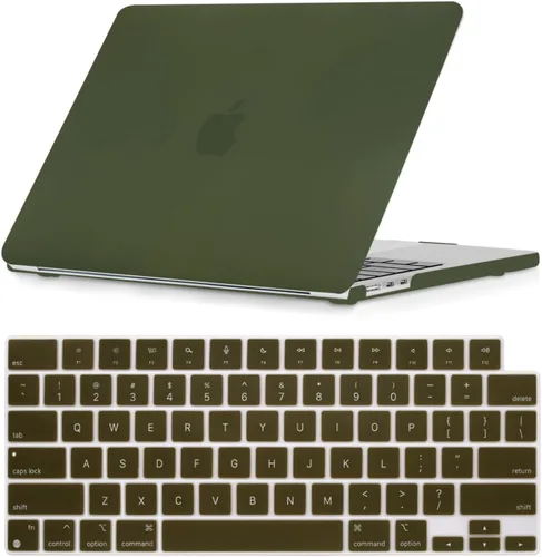Vista 74 de Se7enline Funda para MacBook Neo de 13 pulgadas modelo A3404 2026, verde