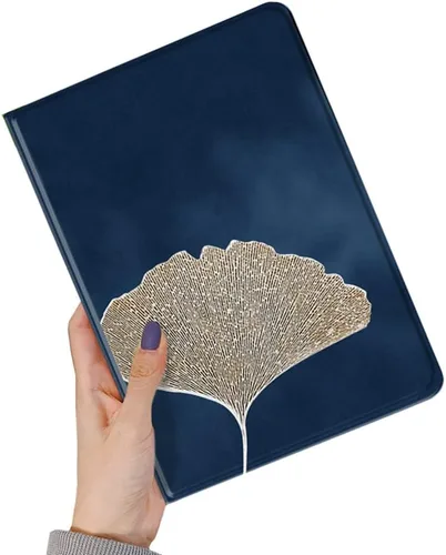 Vista 6 de kaitesi Funda floral compatible con iPad 6ª 5ª generación 9.7 pulgadas iPad Air/Air 2, diseño de flores, bonita funda inteligente de piel delgada