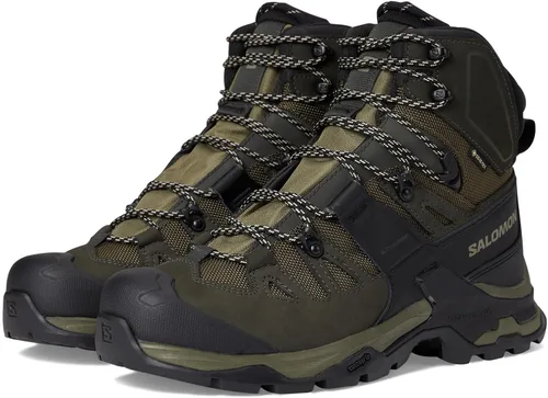 Vista 9 de Salomon Botas de senderismo Salomon Quest 4 Gore-tex para hombre Imán/Negro/Cantera