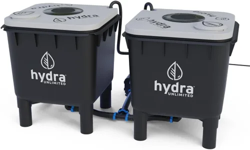 Vista 7 de Hydramax Home Bucket - Sistema hidropónico de cultivo de aguas profundas con bomba y circuladores de aire para cultivo en interiores de verduras