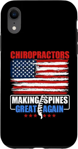 Vista 25 de Chiropractors Making Spines Great Again - Physical Therapist Case for iPhone 17