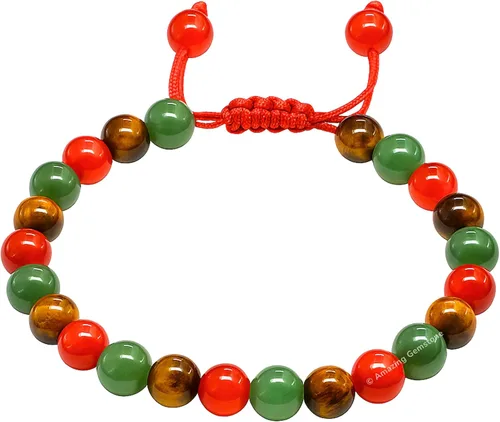 Vista 35 de Pulsera del zodiaco de cristales curativos
