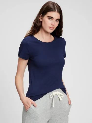 Vista 3 de GAP Paquete de 2 camisetas favoritas con cuello redondo para mujer