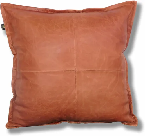 Vista 95 de Funda de almohada de cuero de cordero 100% cuero de cordero – Funda de cojín para sofá – Fundas decorativas para sala de estar y dormitorio, cuero