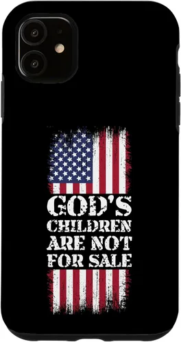 Vista 8 de God's Children are Not for Sale Funny Quote God's Children Case for iPhone 17