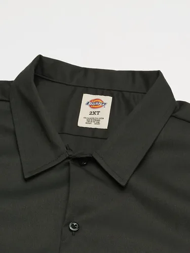 Vista 6 de Dickies Camisa de trabajo de manga larga grande y alta para hombre