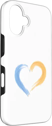 Vista 3 de Ukraine Heart Case for iPhone 16