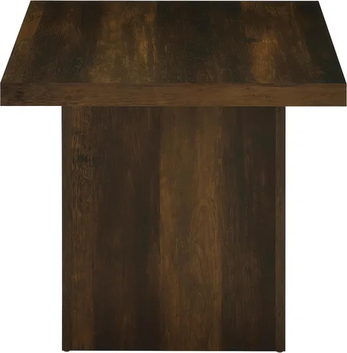Vista 6 de Coaster Devar 710887 - Mesa auxiliar cuadrada para sala de estar, 23.5 Dark Pine