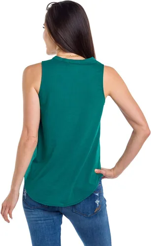 Vista 2 de Tipsy Elves Tipsy Elves - Camiseta sin mangas para mujer del Día de San Patricio 2024