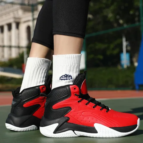 Vista 7 de Beita - Tenis de baloncesto para hombre, transpirables, antideslizantes.