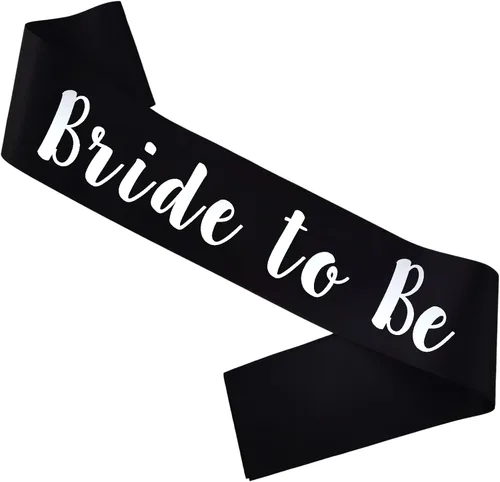 Vista 8 de Bandas de despedida de soltera, bandas de novio para despedida de soltera, despedida de soltera y fiesta de boda, Blanco