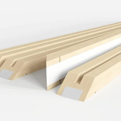 Vista 3 de Barras de Ensanchamiento de Madera DIY para Lienzo Kit de Marco de Lienzo de Madera Sólida Fácil de Montar para Envoltura de Galería Pintura al Óleo