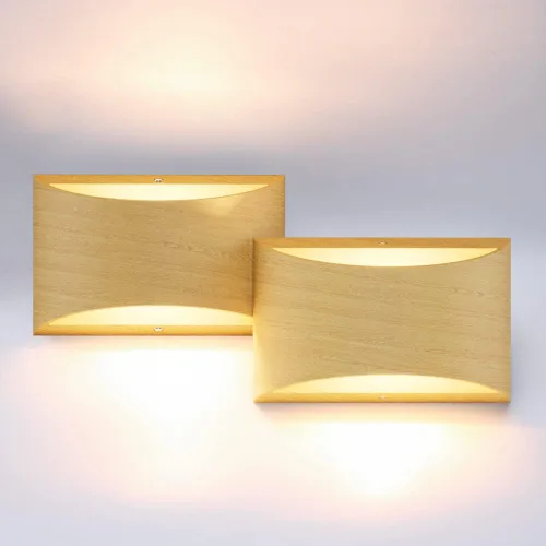 Vista 12 de Aipsun Aplique de Pared de Latón Cepillado Luces de Pared Interiores con Cableado Directo 1 Paquete Luz de Montaje en Pared Hacia Arriba y Hacia