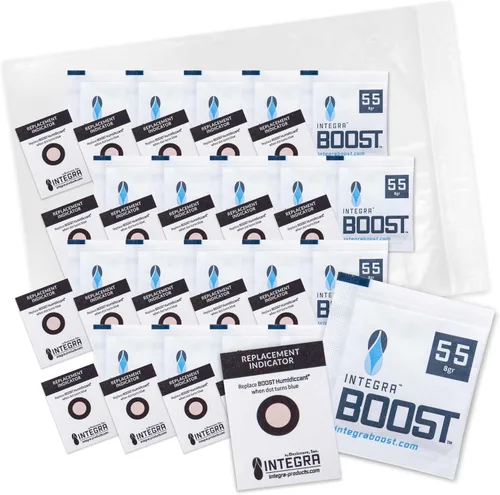Vista 9 de Integra Boost - 55% de nivel de HR - Tamaño de 0.28 oz - Paquete de control de humedad bidireccional con tarjetas indicadoras de repuesto