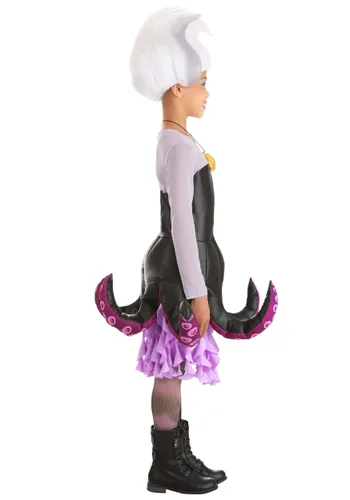 Vista 4 de Disfraz de Ursula para Niñas Tween de La Sirenita de Disney Multicolor