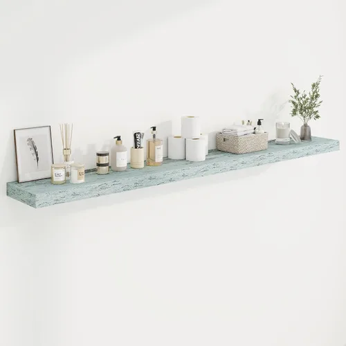 Vista 122 de Marsmiles Estantes flotantes cuadrados para pared, 8 pulgadas de ancho x 8 pulgadas de profundidad x 1.25 pulgadas de alto, paquete de 3 estantes