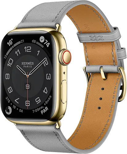 Vista 32 de LB1 - Correa de cuero para Apple Watch para mujeres y hombres, SE Ultra 2 de 1.575 in 1.732 in 1.811 in 1.654 in 1.772 in 1.614 in 1.496 in 1.929 in