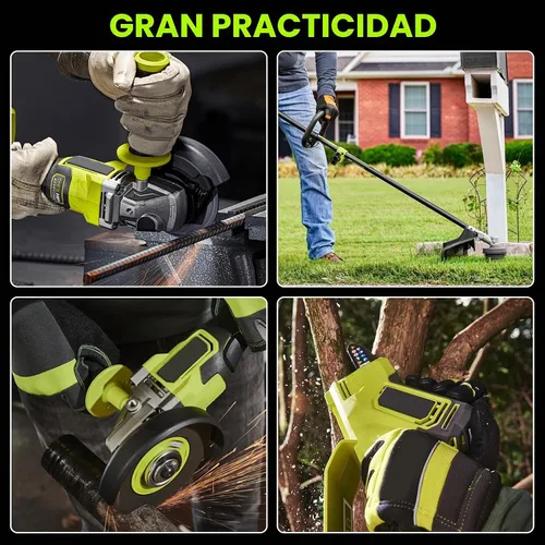 Vista 7 de Paquete de 2 repuestos P102 de 80000mAh para batería Ryobi de 18 V y Compatible con herramientas eléctricas inalámbricas Ryobi de litio P102 P103