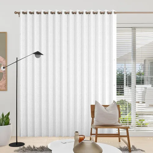 Vista 13 de Cortinas plisadas completamente opacas con cierre magnético, 72 pulgadas de largo, para interiores y exteriores, 1 panel, 45 pulgadas de ancho x 72