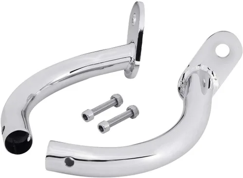 Vista 3 de TCT-MOTORPARTS Soporte de protección de alforja para Harley Electra Glide FLHT FLHTC FLHTCU 97-08 Cromado