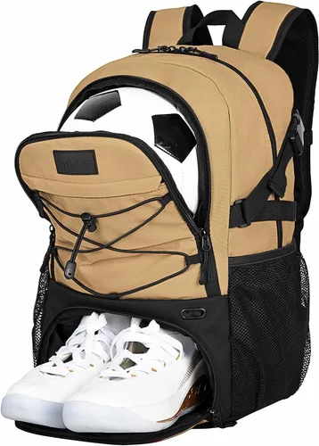 Vista 63 de Goloni Mochila de fútbol,Mochila de baloncesto con compartimento para pelotas y compartimento para zapatos,Mochila para baloncesto,Fútbol
