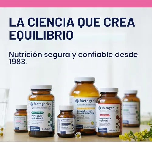 Vista 7 de Metagenics Wellness Essentials Prime, para mujer, paquete de 30