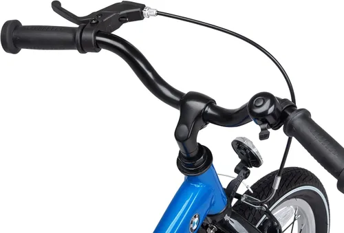 Vista 6 de RASTAR BMW - Bicicleta para niños pequeños de 14 pulgadas con ruedas de entrenamiento para niños y niñas de 3 a 7 años, un valioso regalo al aire